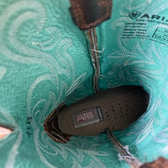 Ariat Women's size 7.5 Cowboy Boots - Picture 9 of 11